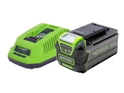 Greenworks 40V Mower & Scarifier 5.0Ah Pro Combo -Gardena Store 000bom 2506602 combo greenworks 40v pro mow scarify 5.0ah 10