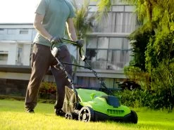 Greenworks 40V Mower & Scarifier 5.0Ah Pro Combo -Gardena Store 000bom 2506602 combo greenworks 40v pro mow scarify 5.0ah 12 1