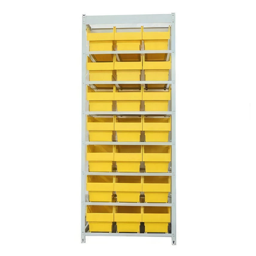 Shelf Set With Bins 173.5cm X 71cm X 39.5cm 3 Shelf Set With Bins 173.5cm X 71cm X 39.5cm