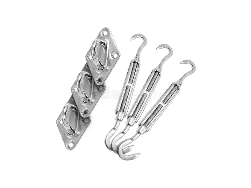Shade Sail Triangle Fixing Kit 3 Shade Sail Triangle Fixing Kit