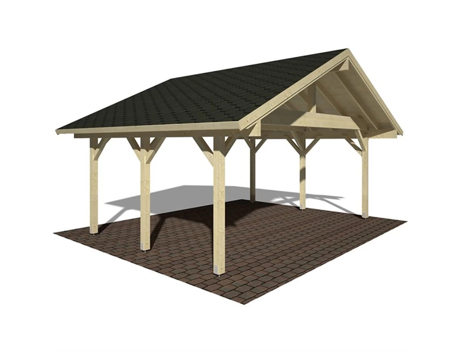 Wooden Patio Cover Robert 5.55m X 5.1m 9 Wooden Patio Cover Robert 5.55m X 5.1m - Image 7