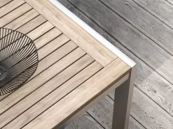 Quarterdeck Outdoor Dining Table With Halyard Dining Chairs -Gardena Store 000bom deckhalyard quarterdeck table halyard chairs 2b