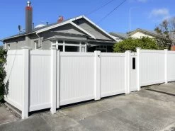 PVC 1.8m Privacy Fence System - Driveway Gates