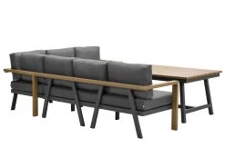 Havana Outdoor Dining Suite Grey 14 Havana Outdoor Dining Suite Grey -Gardena Store 000bom havanagrey havana outdoor dining suite grey 5d