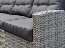 Pegasus Rattan Family Dining Suite 8-Seater Stone