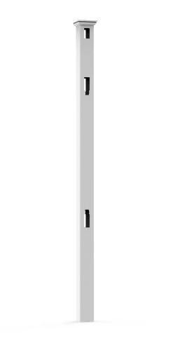 PVC 1.8m Privacy Fence With Trellis System - Line Post