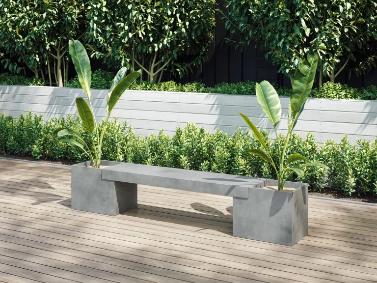 Gardena Store -Gardena Store 000bom slabbench slab concrete planter bench 3 768x576 1