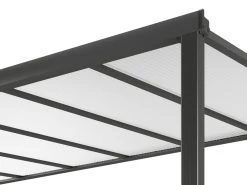 Wall Mounted Patio Cover 6m X 3m Ironsand -Gardena Store 000bom sp8101 details roof 1