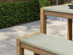 Terrace Concrete Outdoor Dining Set