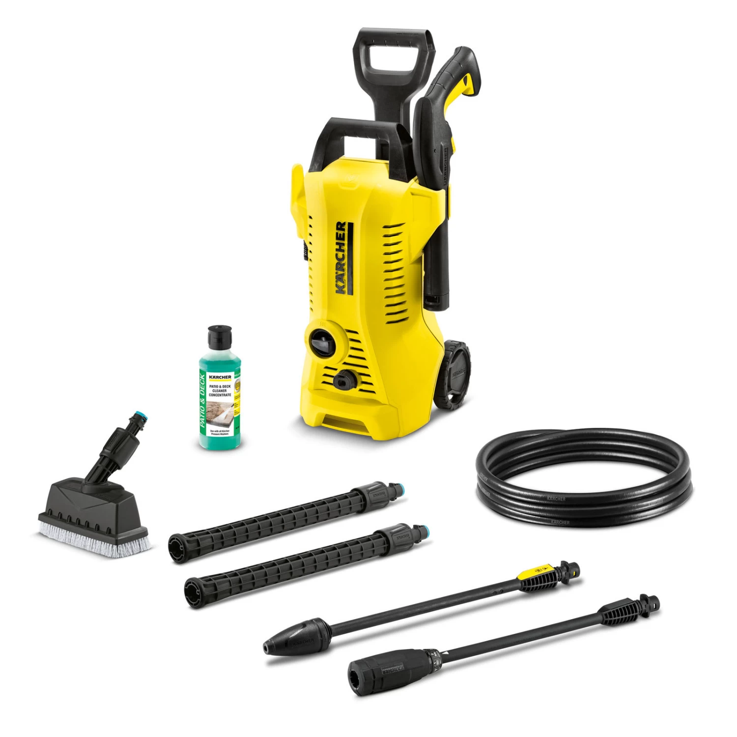 Karcher K2 Power Control Water Blaster With Deck Scrubber 4 Karcher K2 Power Control Water Blaster With Deck Scrubber - Image 2