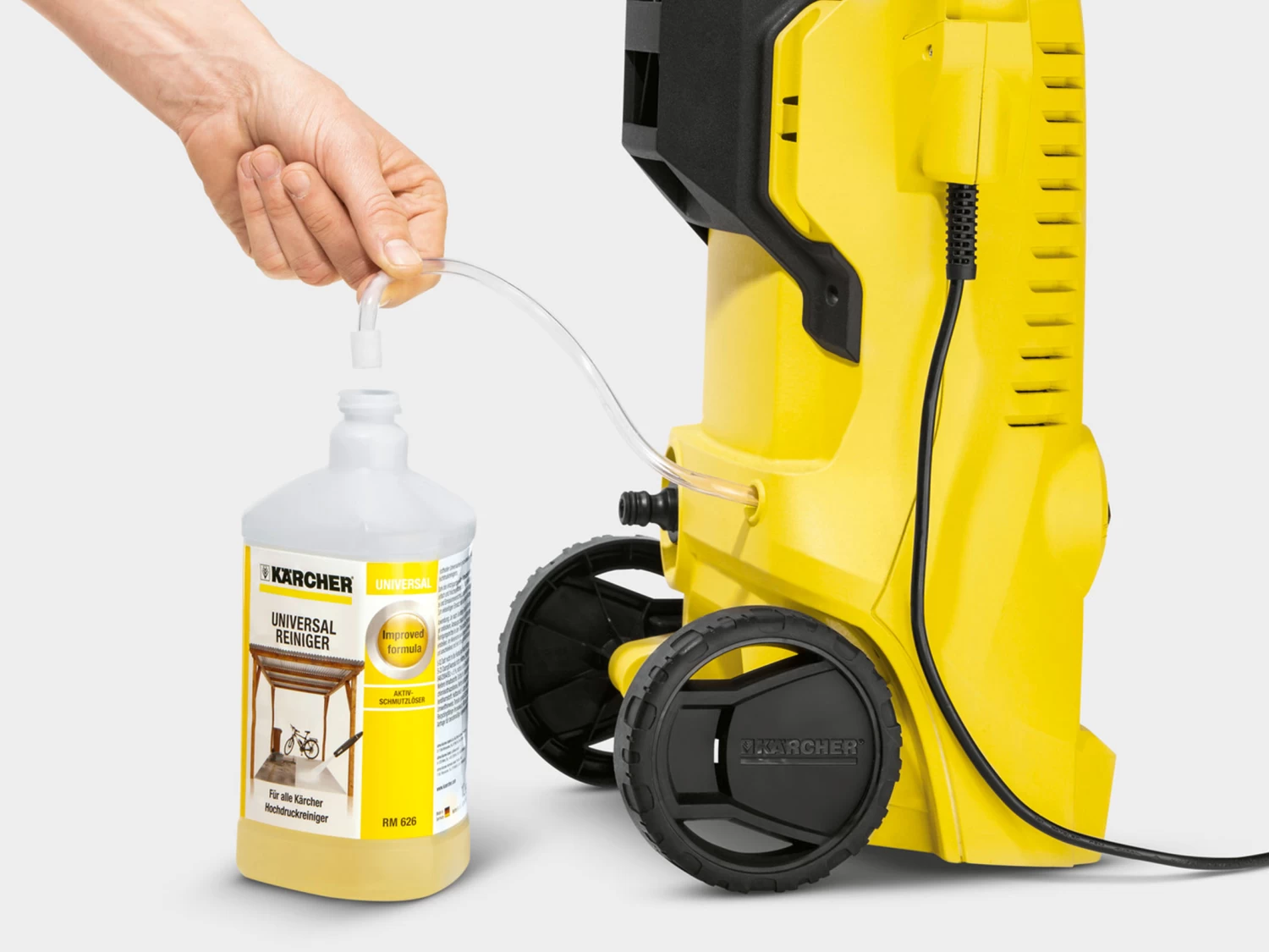 Karcher K2 Power Control Water Blaster With Deck Scrubber 9 Karcher K2 Power Control Water Blaster With Deck Scrubber - Image 7