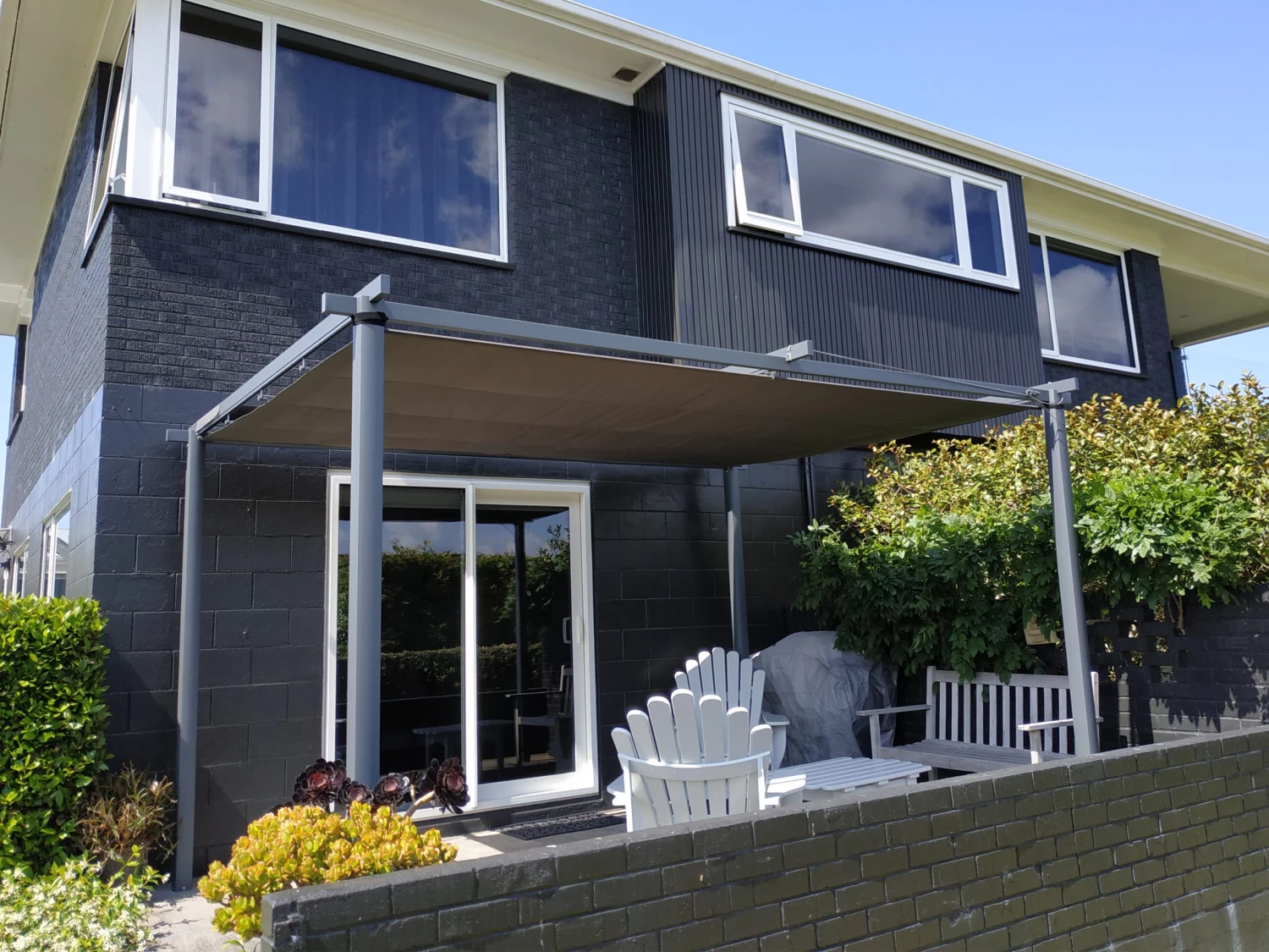 Freestanding Pergola With Retractable Canopy 3m X 4m 8 Freestanding Pergola With Retractable Canopy 3m X 4m - Image 6