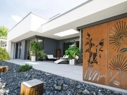 Strol SmartScreen Pohutukawa 600mm X 1200mm Corten Steel