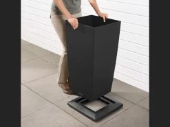 Lechuza Cubico 30 Coaster - Slate