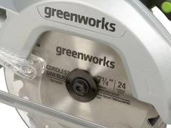 Greenworks 24V Circular Saw Brushless 185mm Skin 25 Greenworks 24V Circular Saw Brushless 185mm Skin -Gardena Store 1500907 greenworks cordless 24v brushless circular saw 185mm 11 1