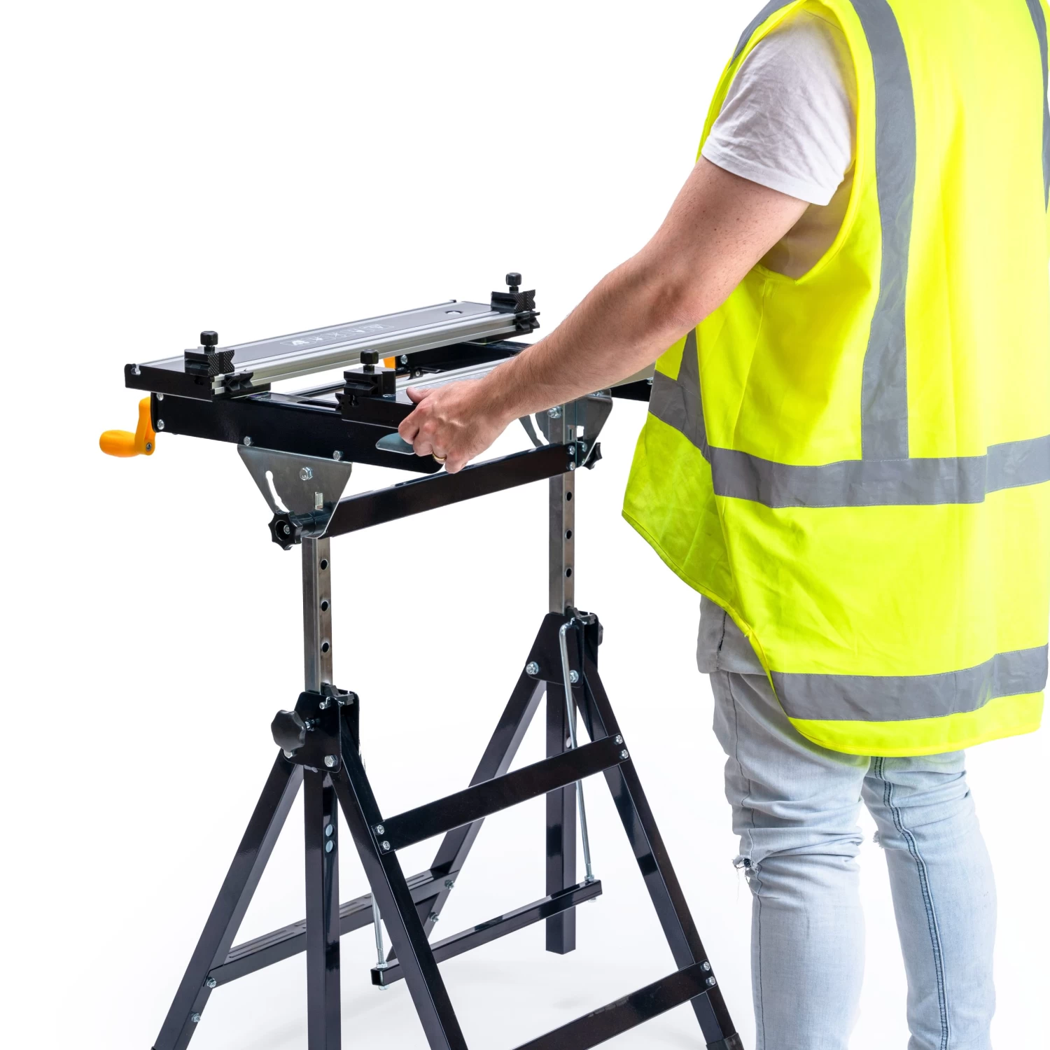 Folding Metal Workbench 7 Folding Metal Workbench - Image 5