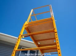 Mobile Scaffold Adjustable Guard Rail Set -Gardena Store 152004 mobile scaffold adjustable 1.8m insitu 11b