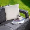 Keter Corfu 3 Seater Charcoal -Gardena Store 17197959 keter corfu 3 seater charcoal 3