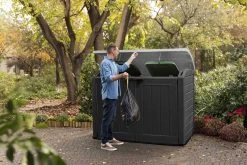 Keter Store It Out Ultra 2000L Black Grey -Gardena Store 17199414b keter store it out ultra 2000l black grey 10b