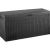 Keter Comfy Storage Box 270L -Gardena Store 17202436 keter comfy cushion box dark grey 1d