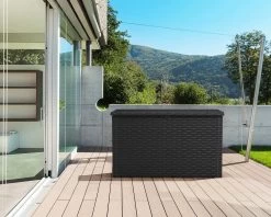 Keter Java Rattan Outdoor Storage Box 870L 14 Keter Java Rattan Outdoor Storage Box 870L -Gardena Store 17204486 keter java rattan outdoor storage box 870l 6