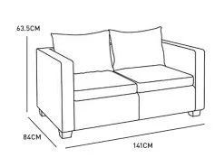Keter Salta 2 Seater Graphite -Gardena Store 17206012 keter salta 2 seater graphite 4