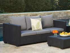 Keter Salta 3 Seater Graphite