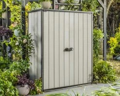 Keter High Store Plus Shed 1.4m X 0.73m -Gardena Store 17209457 keter high store plus shed 1a