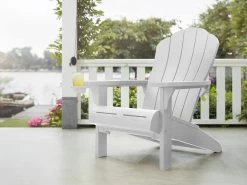 Keter Cape Cod Adirondack Chair With Cupholder White -Gardena Store 17209465 450 keter cape cod adirondack chair with cupholder white 1