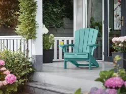 Keter Cape Cod Adirondack Chair With Cupholder Teal 11 Keter Cape Cod Adirondack Chair With Cupholder Teal -Gardena Store 17209466 762 keter cape cod adirondack chair with cupholder teal 6