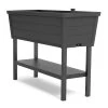 Keter Alfresco Raised Planter Bed 105L Charcoal -Gardena Store 17209689 keter alfresco raised planter bed 105l charcoal 1