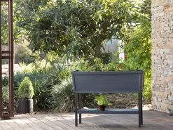 Keter Alfresco Raised Planter Bed 105L Charcoal -Gardena Store 17209689 keter alfresco raised planter bed 105l charcoal 8
