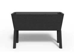 Keter Splendor Raised Planter Bed 120L Graphite 26 Keter Splendor Raised Planter Bed 120L Graphite -Gardena Store 17211629 keter raised planter bed 120l graphite 10