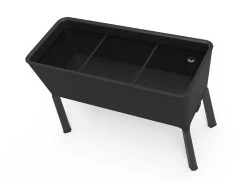 Keter Splendor Raised Planter Bed 120L Graphite 27 Keter Splendor Raised Planter Bed 120L Graphite -Gardena Store 17211629 keter raised planter bed 120l graphite 11