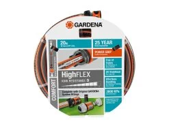 Gardena Garden Hose Comfort HighFLEX 19mm Set 20m 8 Gardena Garden Hose Comfort HighFLEX 19mm Set 20m -Gardena Store 18184 25 gardena garden hose comfort highflex 19mm set 20m 1