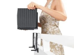 Lechuza Balconera Bracket Set - Black