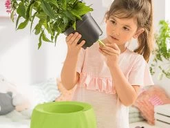 Lechuza Ojo Table Planter Ocean Blue 14 Lechuza Ojo Table Planter Ocean Blue -Gardena Store 19044 lechuza ojo table planter ocean blue 6