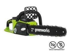 Greenworks Chainsaw G-MAX 40V Brushless With 16" Bar Skin -Gardena Store 20077 greenworks chainsaw g max 40v digipro brushless with 16 bar 1b nb