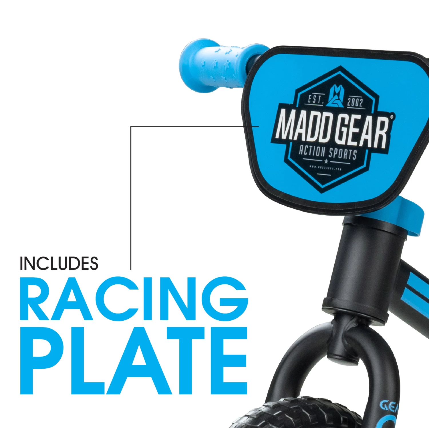 Madd Gear My 1st BMX Bike - Black/Blue 5 Madd Gear My 1st BMX Bike - Black/Blue - Image 3