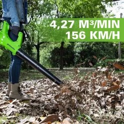 Greenworks 24V Blower Skin -Gardena Store 2402207 greenworks 24v blower 7