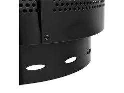 Public Rubbish Bin 205L Black -Gardena Store 240610 black public rubbish bin 205l black 10c