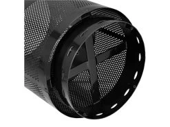 Public Rubbish Bin 205L Black -Gardena Store 240610 black public rubbish bin 205l black 8c