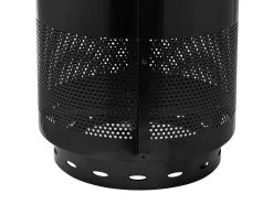 Public Rubbish Bin 205L Black -Gardena Store 240610 black public rubbish bin 205l black 9c