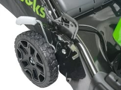 Greenworks Lawnmower 460mm + Line Trimmer 40V 5.0Ah Kit -Gardena Store 2502307 2510107au greenworks lawnmower g max li ion 40v 460mm brushless 8 1