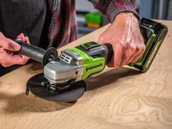 Greenworks 24V Saw Hammer Grind 3 Piece 2.0/4.0Ah Kit -Gardena Store 3200507 greenworks cordless 24v brushless angle grinder 100mm skin 2 1