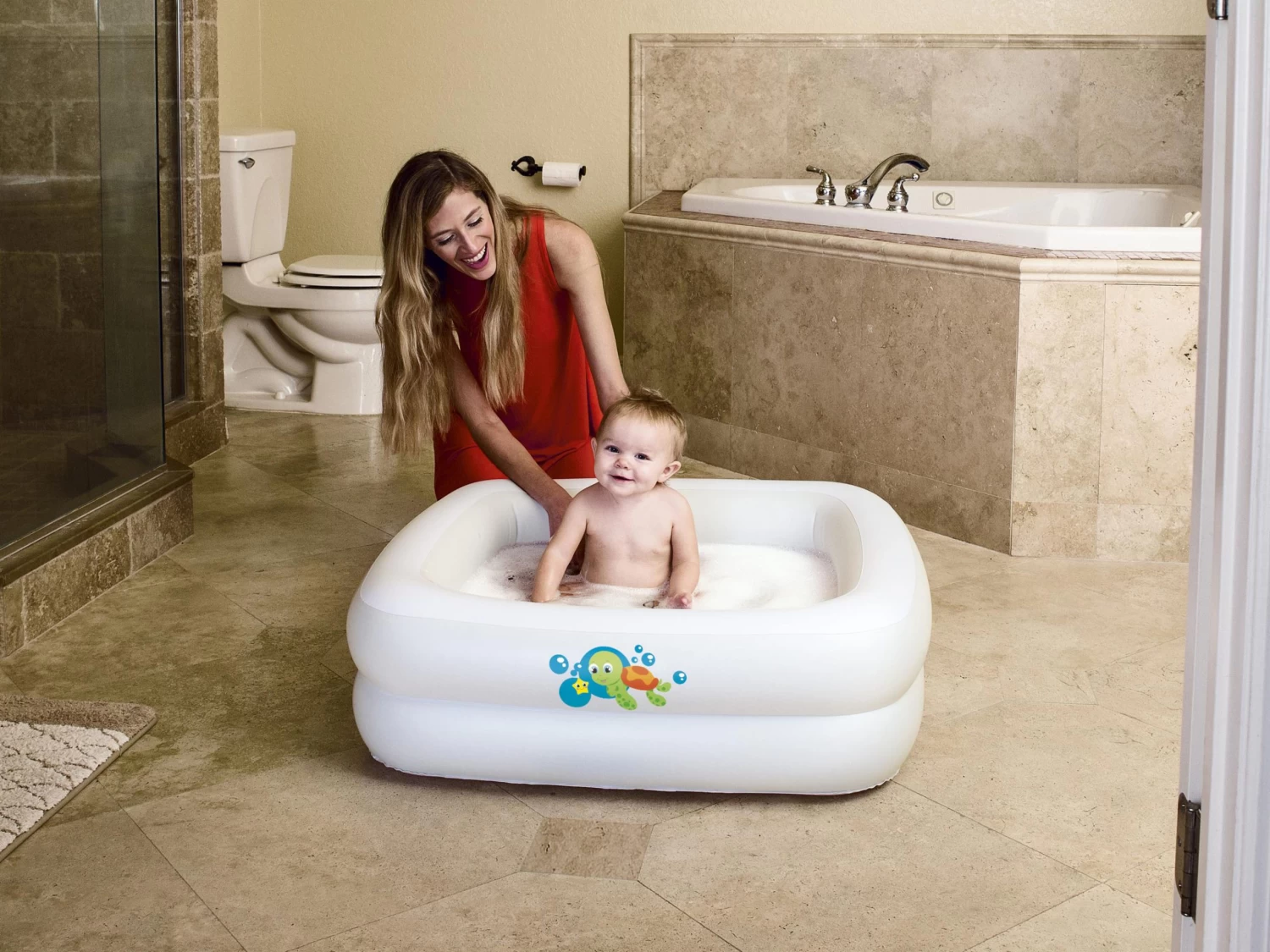 Bestway Baby Tub 86cm X 86cm X 25cm 6 Bestway Baby Tub 86cm X 86cm X 25cm - Image 4