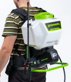 Greenworks 24V Garden Sprayer 15L Skin 27 Greenworks 24V Garden Sprayer 15L Skin -Gardena Store 5300702t greenworks 24v garden sprayer 15l skin 5