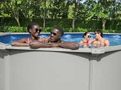 Bestway Hydrium Oval Steel Wall Pool 6.1m X 3.6m X 1.2m -Gardena Store 56370 bestway hydrium oval steel wall pool 6.1m x 3.6m x 1.2m 10