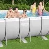 Bestway Power Steel Rectangle Pool Set 4.12m X 2.01m X 1.22m -Gardena Store 56458 bestway power steel rectangle pool set 4.12m x 2.01m x 1.22m 4