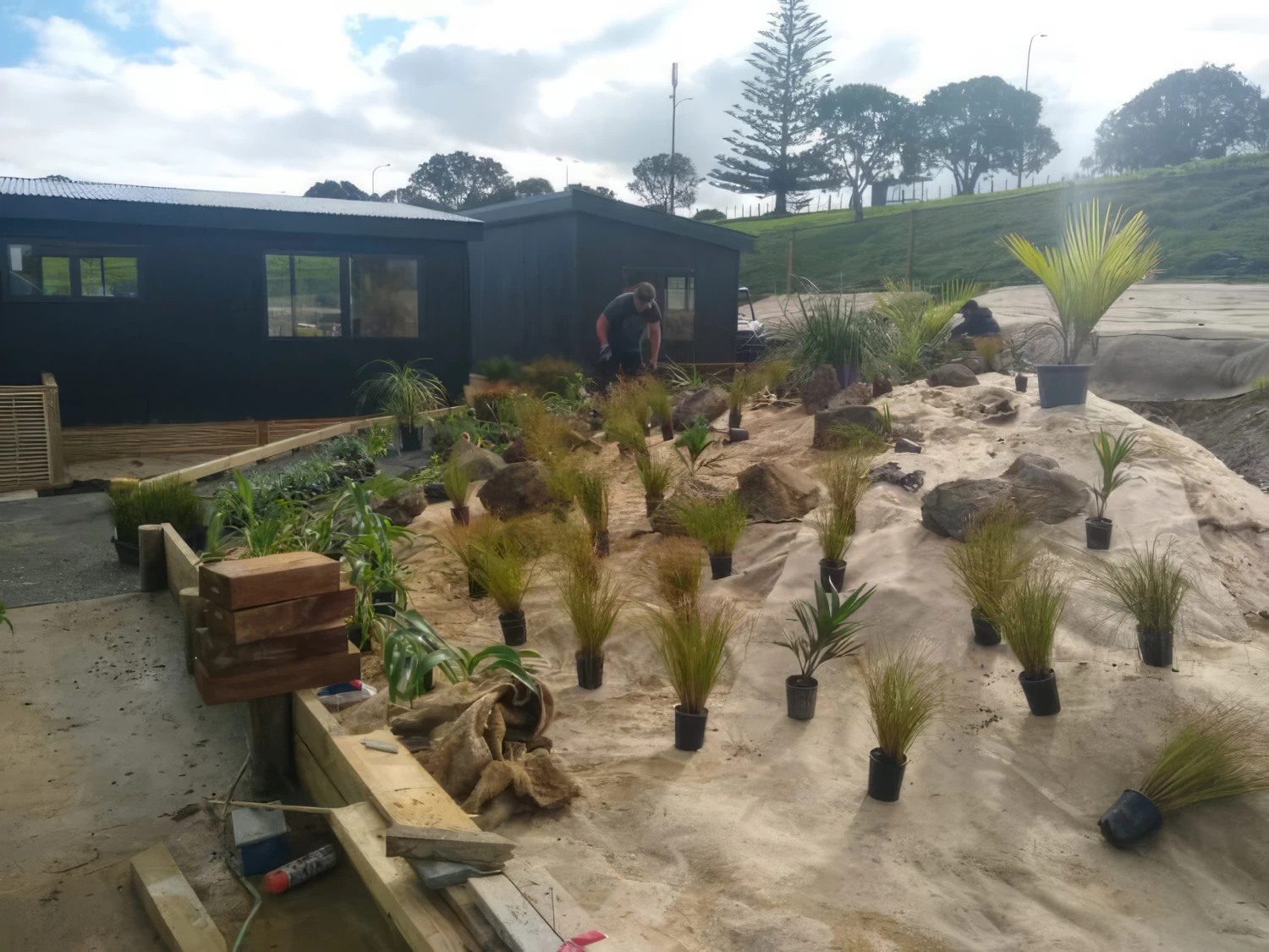 Biojute Biodegradable Ground Cover 350gsm 1m X 20m 4 Biojute Biodegradable Ground Cover 350gsm 1m X 20m - Image 2